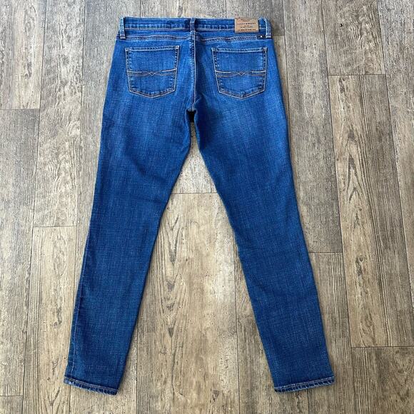 Lucky Brand CHARLIE SKINNY Jeans Size 8/29 Ankle Low Rise Denim Pants 30x27.5 - Picture 2 of 12